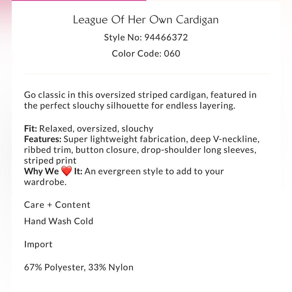 NWT Free People League of Her Own Cardigan - Picture 5 of 6